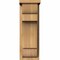 Ekena Millwork New Brighton Smooth Corbel w/Backplate, Western Red Cedar, 7 1/2"W x 10"D x 22"H COR08X10X22NEB01SWR - alternate 4
